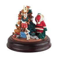 Vintage House of Lloyd Music Box: Wreck the Halls Christmas