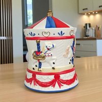 Vintage AMC Carousel Musical Cookie Jar