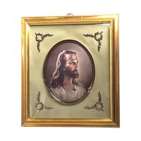 Vintage Turner Framed Head of Christ Wall Art