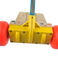 1969 Fisher-Price Happy Hoppers Push Toy