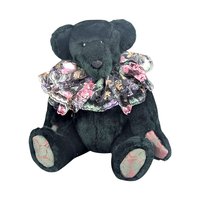 1994 Johnson Creations Green Plush Teddy Bear