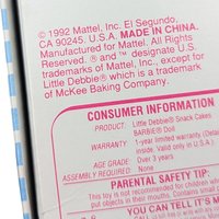 1992 Barbie as Little Debbie Doll: Collector's Edition Series 1