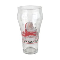 Set of 4 Vintage Libbey Santa Claus Coca-Cola Glasses