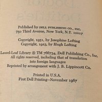 Vintage Doctor Dolittle 4-Book Set