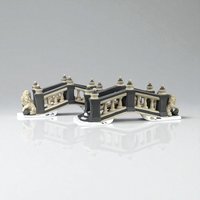 Vintage Dept 56 Heritage Village Lion Bridge Set