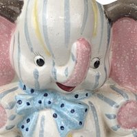 Vintage Napco Ceramic Elephant Planter