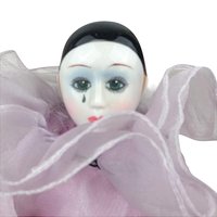 Vintage Pierrot Harlequin Doll