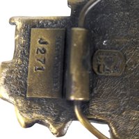 1976 Chicago Caboose Belt Buckle