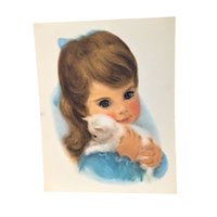 Vintage 1960s Northern Tissue "American Beauty" Portraits, Set of 4