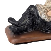 Vintage Esco Emmett Kelly Jr. Clown Leaning on Fire Hydrant