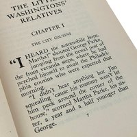 1918 Antique Children's Book Set: The Little Washingtons by Lillian Elizabeth Roy