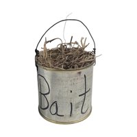 Vintage Fishing Frog Shelf Sitter