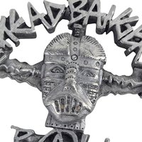 1993 MTV Headbangers Ball Pewter Pendant and Pin Set