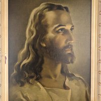 1941 Sallman's Head of Christ Framed Lithograph