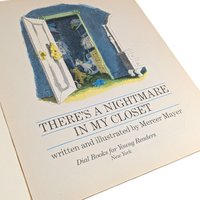 1976 There's a Nightmare in My Closet: Mercer Mayer Softcover