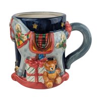 Vintage Certified International Susan Winget Christmas Mugs