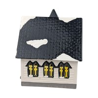 1993 Dept. 56 Church of the Open Door New England Village