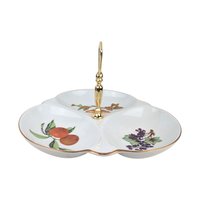 1961 Royal Worcester Evesham 3 Part Relish Dish