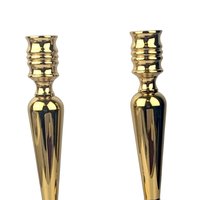 Vintage Baldwin Brass Candlestick Holders Pair