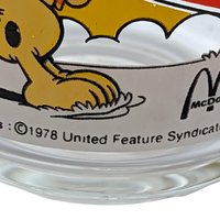 1978 Garfield Glass Mcdonald's Coffee Mug Pair