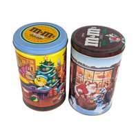 1991 and 1994 M&M's Holiday Collector Tin Pair