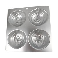 1990s Wilton Pumpkin Jack O Lantern Cake Pan Lot