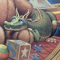 1990 Signed Randal Spangler Draglings Framed Print