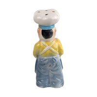 Vintage 7" Luigi Chef Ceramic Grated Cheese Shaker