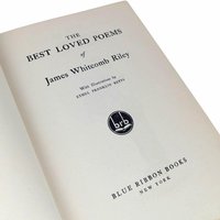 1920 The Best Loved Poems James Whitcomb Riley