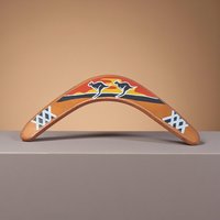 Vintage Australian Handmade Wooden Boomerang