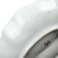 Vintage Ucagco Leaf-Shaped Floral Dresser Tray