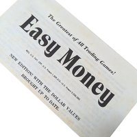 1974 Milton Bradley Easy Money Board Game