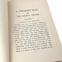 1920 A Straight Deal, Owen Wister