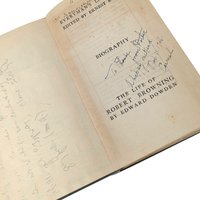 1904 Life of Robert Browning Hardcover: Edward Dowden