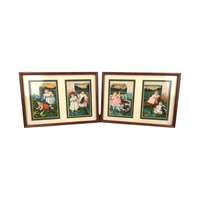 Vintage Sasparella Advertising Framed Wall Hangings