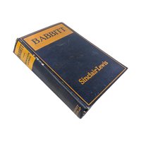 1922 Babbitt Hardcover: Sinclair Lewis