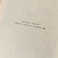 1922 Babbitt Hardcover: Sinclair Lewis