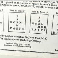 1953 Selchow & Righter Scrabble Board Game