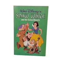 1975 Disney, Snow White and the Seven Dwarfs Book, Softcover