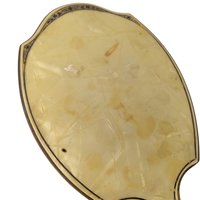 Vintage Pair of Dupont and Celluloid Hand Mirrors