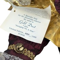 1990 Goebel Betty Jane Carter Gold Dust Musical Doll
