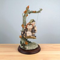 Giuseppe Armani Gulliver's World Children on Swing Figurine