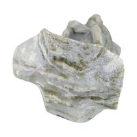 Vintage Chinese Hand-Carved Jade Frog Figurine