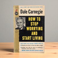Vintage How to Stop Worrying and Start Living Pocket Book