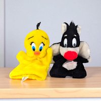 1971 Warner Bros Tweety and Sylvester Hand Puppets