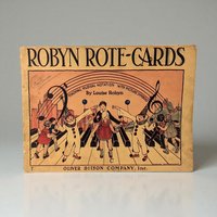 1935 Robyn Rote-Cards Louise Robyn Music Book