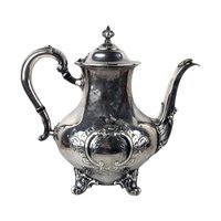 Vintage Reed & Barton Regent Hand Chased Silver Plated Teapot