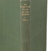 1946 Everyman's Library The Complete Plays of Ben Jonson Volume One