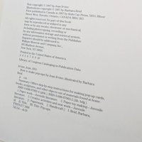 1987 How to Make Pop Ups by Joan Irvine