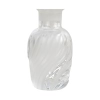 Vintage Lenox "Windswept" Clear Glass Perfume Bottle